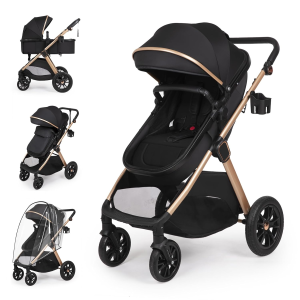 2-in-1 Bassinet Stroller - Newborn to Toddler
