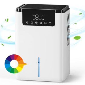 Portable Dehumidifier - 68oz for Bedrooms (500 Sq.Ft)