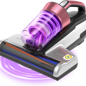 500W Handheld Mattress Vacuum with UV-C & HEPA, 15Kpa Suction