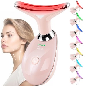 Facial Massager,Neck Face Massager Tool,3 Mode Massage with Heat